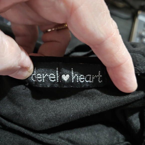 Women's Classy Black Dress Sz M - Picture 3 of 6